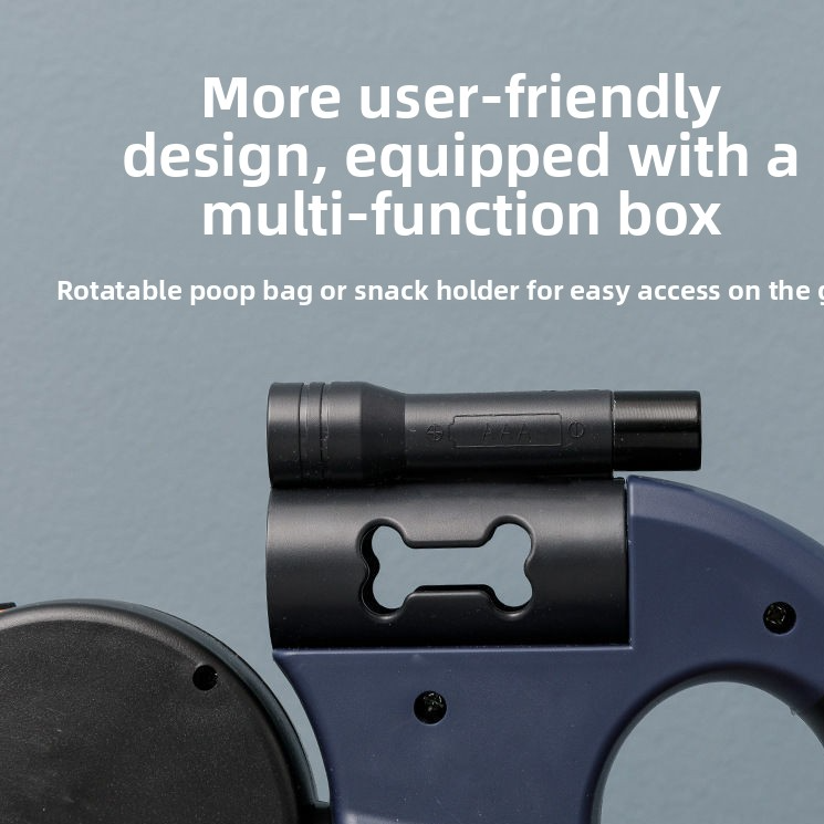 Automatic Retractable Dual Dog Leash