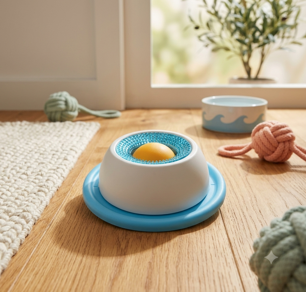 Interactive Lick Mat & Slow Feeder Bowl